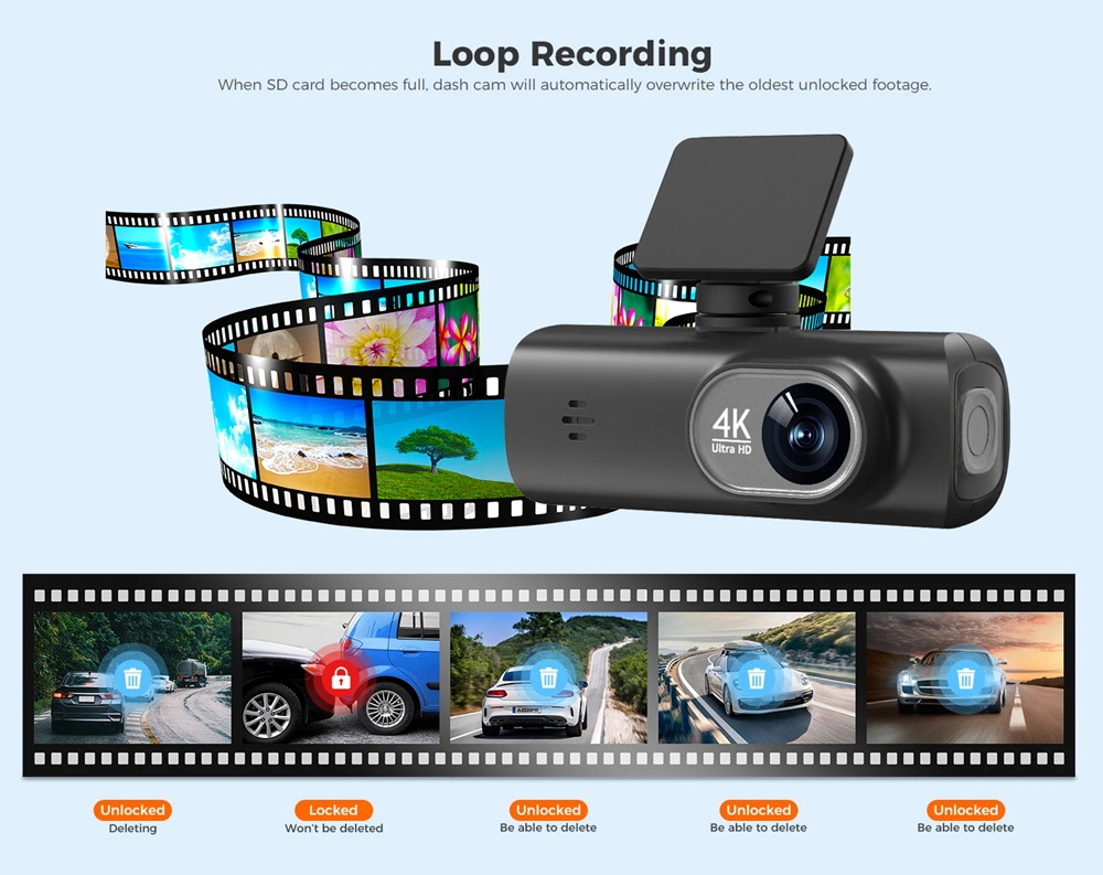 Camera Hành Trình V22 4K Ống Kính Kép: Giải Pháp Ghi Hình Toàn Diện, Bảo Vệ Xế Yêu Tối Đa