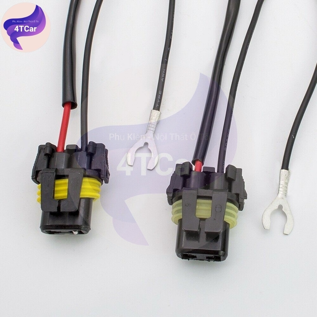 Dây Giật H4 - Bộ 2 dây giật pha/cos cho bóng đèn Xenon  H4,bộ dây Relay H4, chuyên cho anh em độ đèn BH 2 năm