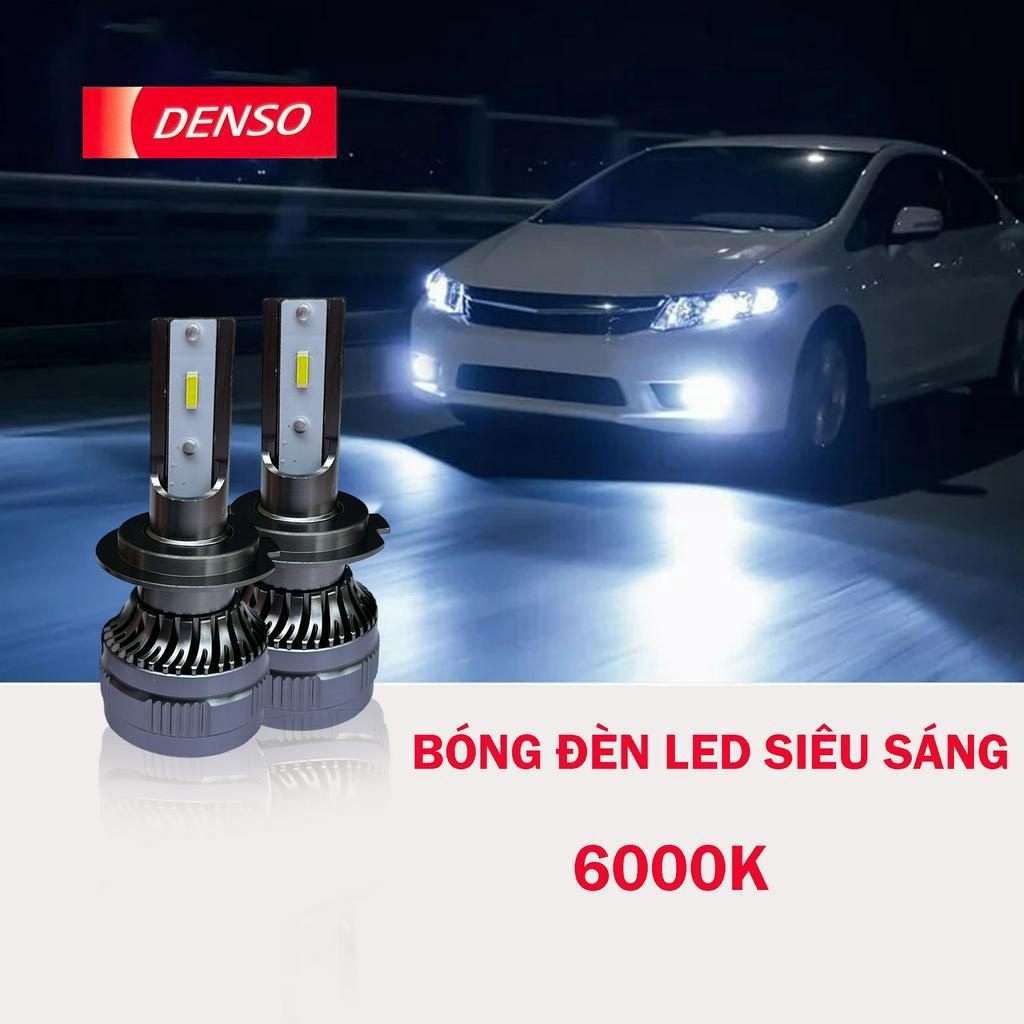 2 Bóng đèn led ô tô siêu sáng DENSO 6000K chính hãng ( hàng thanh lý bảo hành đổi mới 6 tháng )