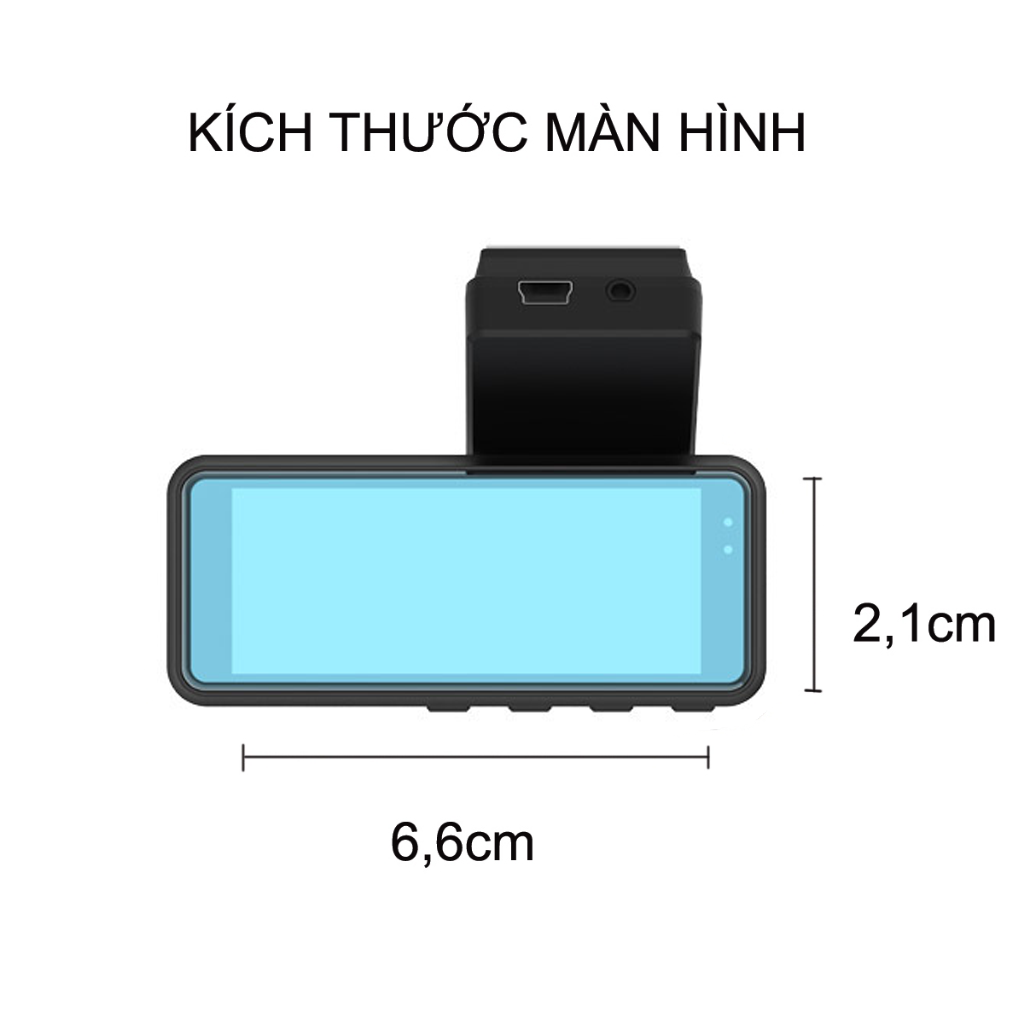 CAMERA HÀNH TRÌNH G21 – TRƯỚC + SAU – WIFI – FULL HD 1080P