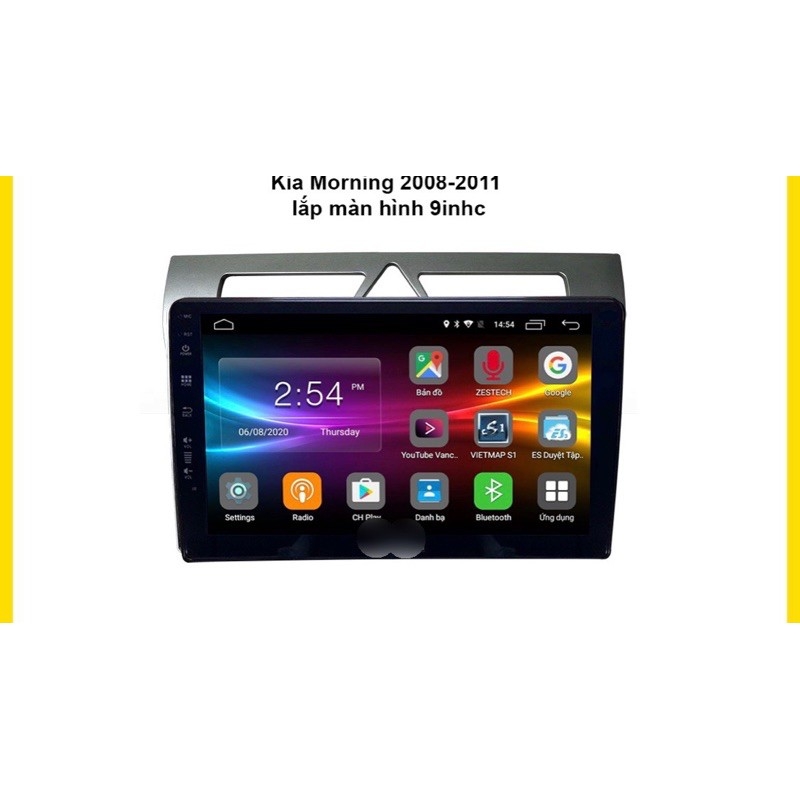 Mặt dưỡng Kia Morning 2008-2010 (9 inch)