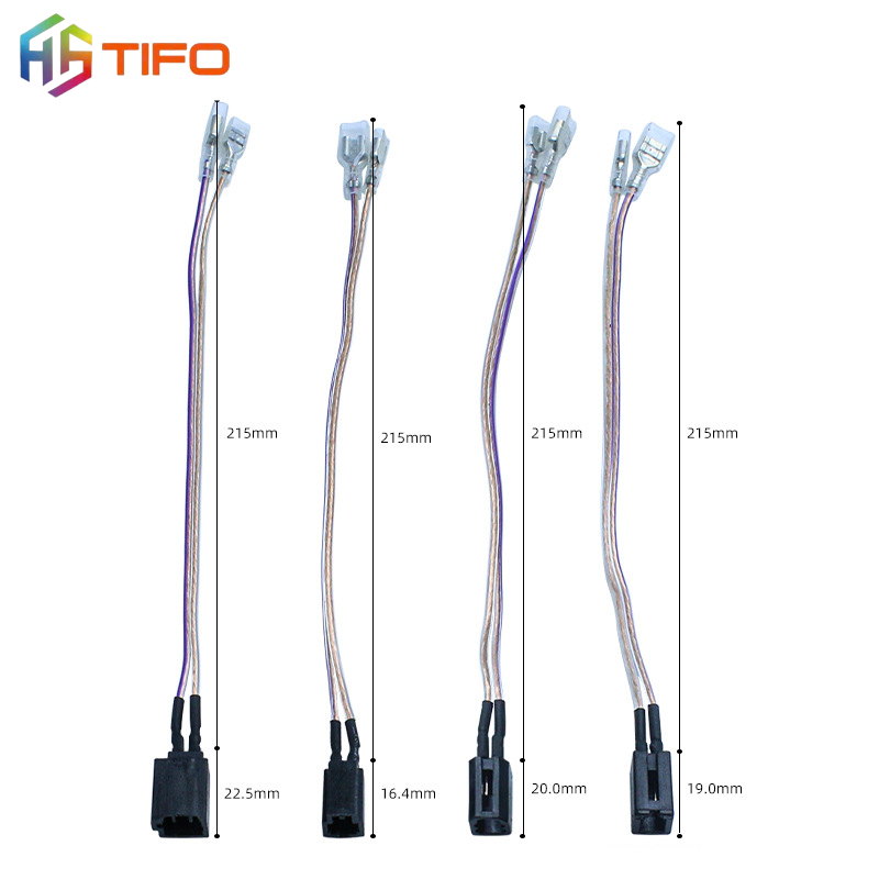 Đầu cắm loa tweeter zin (OEM) – Dây nối PVC + nhựa