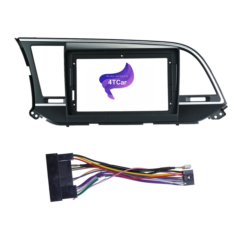 Mặt dưỡng Huyndai Elantra 2015-2017 và đời 2018-2020  (9 inch) lắp màn hình android ô tô