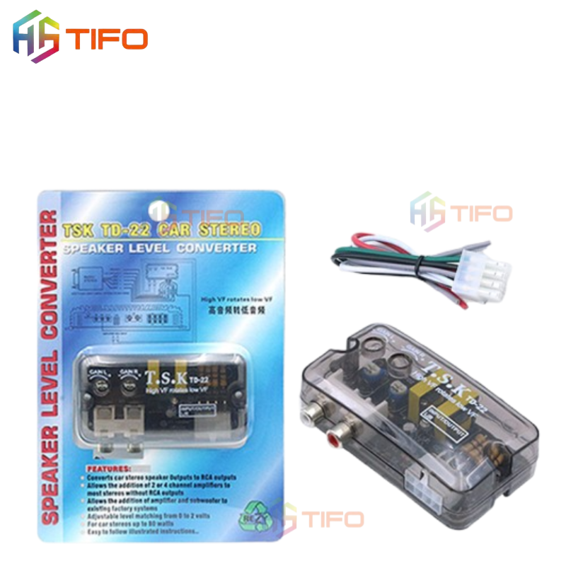 🔊 Bộ Chuyển Đổi Âm Thanh Ô Tô KUERL TD-221 12V–24V, 70W