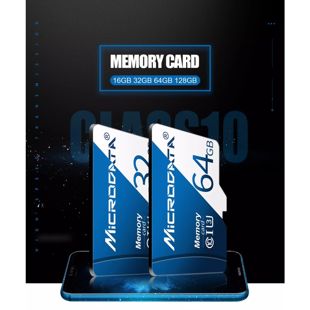 Phụ kiện thẻ nhớ Microdata 32G class 10 chính hãng
