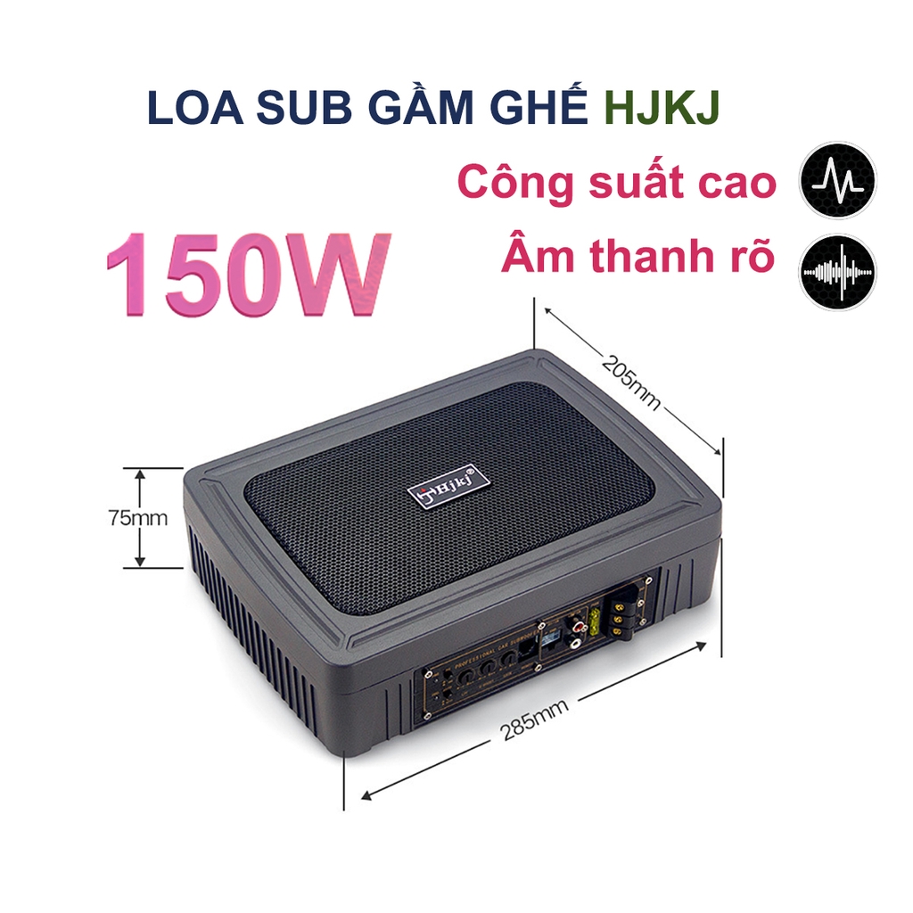 Loa Sub Ô Tô HJKJ-1501A Âm Thanh Chất Lượng