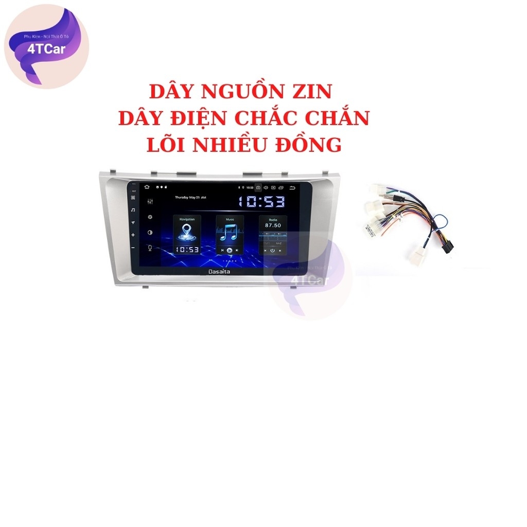 Mặt Dưỡng Toyota Camry 2006-2009 Lắp Màn Hình DVD Android 9 Inch