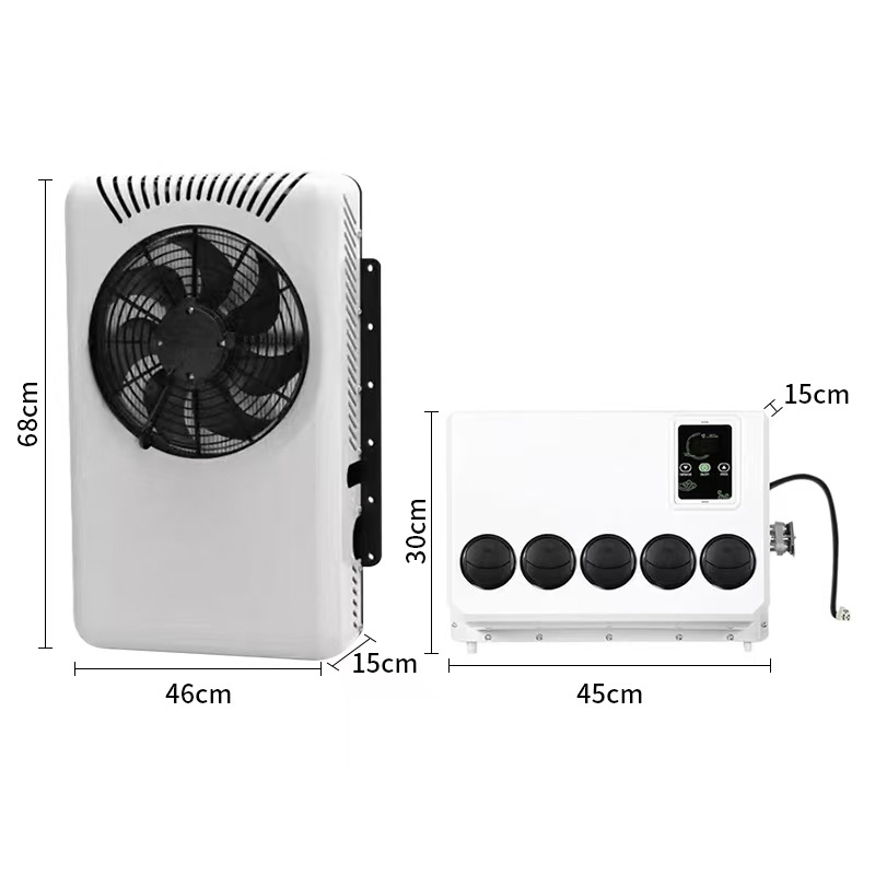 Điều Hòa Điện 12V/24V Cho Xe Tải, RV, Máy Xúc – Giải Pháp Làm Mát Thông Minh &amp; Tiết Kiệm