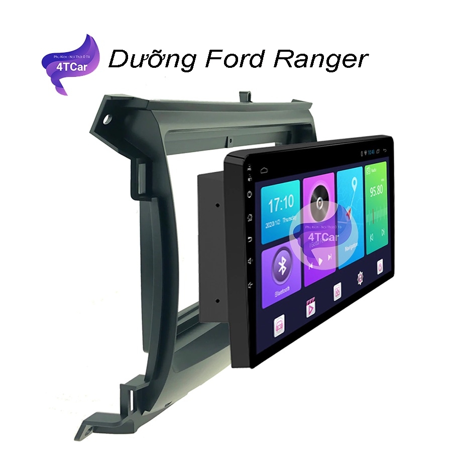 Mặt dưỡng Ford Ranger 2020 (9 inch) có CANBUS