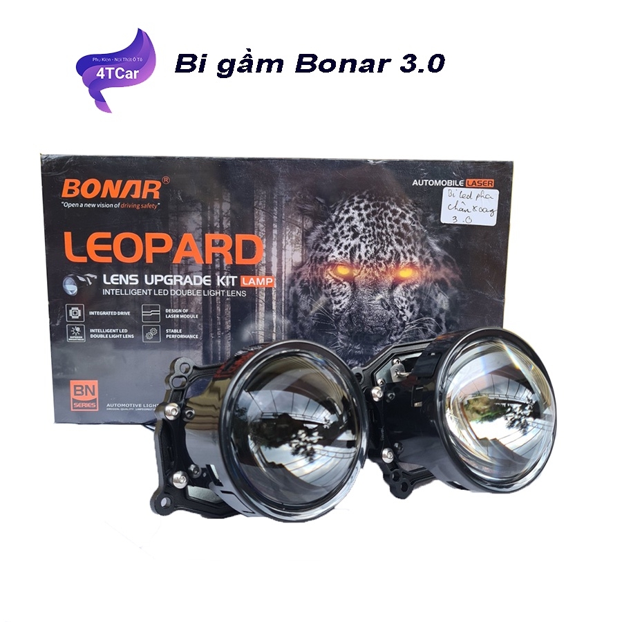 Đèn Pha Ô Tô BONAR 3.0 Bi Led Chân Xoáy ( hàng thanh lý bảo hành 1 năm đổi mới )