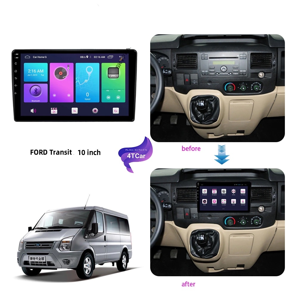 Mặt dưỡng Ford Transit (9 inch)