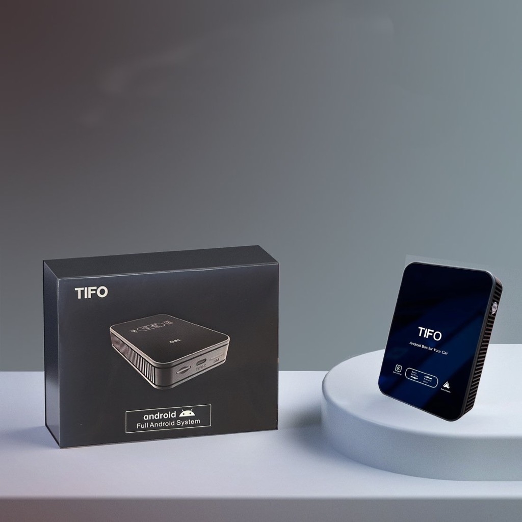 Box Android Ô Tô Chính Hãng TIFO ( Bản Pro)- Tích hợp Cổng USB và HDMI