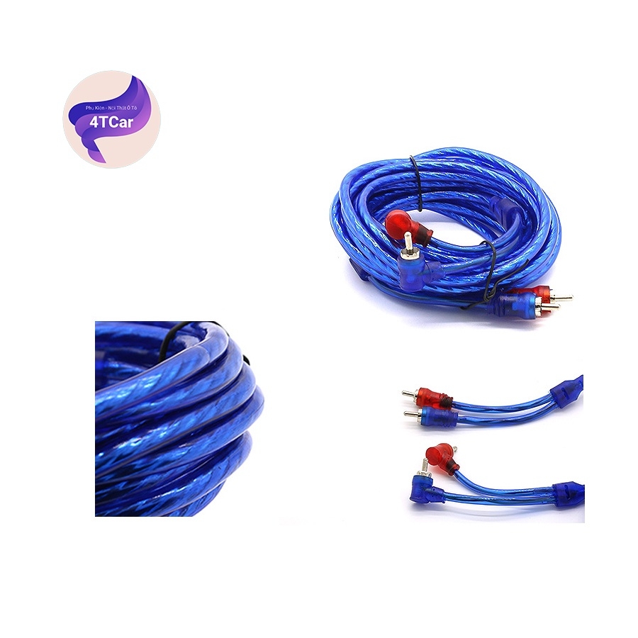 Bộ Kit Dây Đấu Nối Lắp Đặt Loa Siêu Trầm Ô Tô KUERL