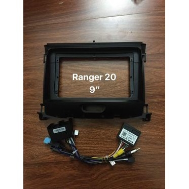 Mặt dưỡng Ford Ranger 2020 (9 inch) có CANBUS