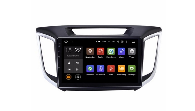 Mặt dưỡng creta 2016-2021 lắp màn hình dvd android 10 inch