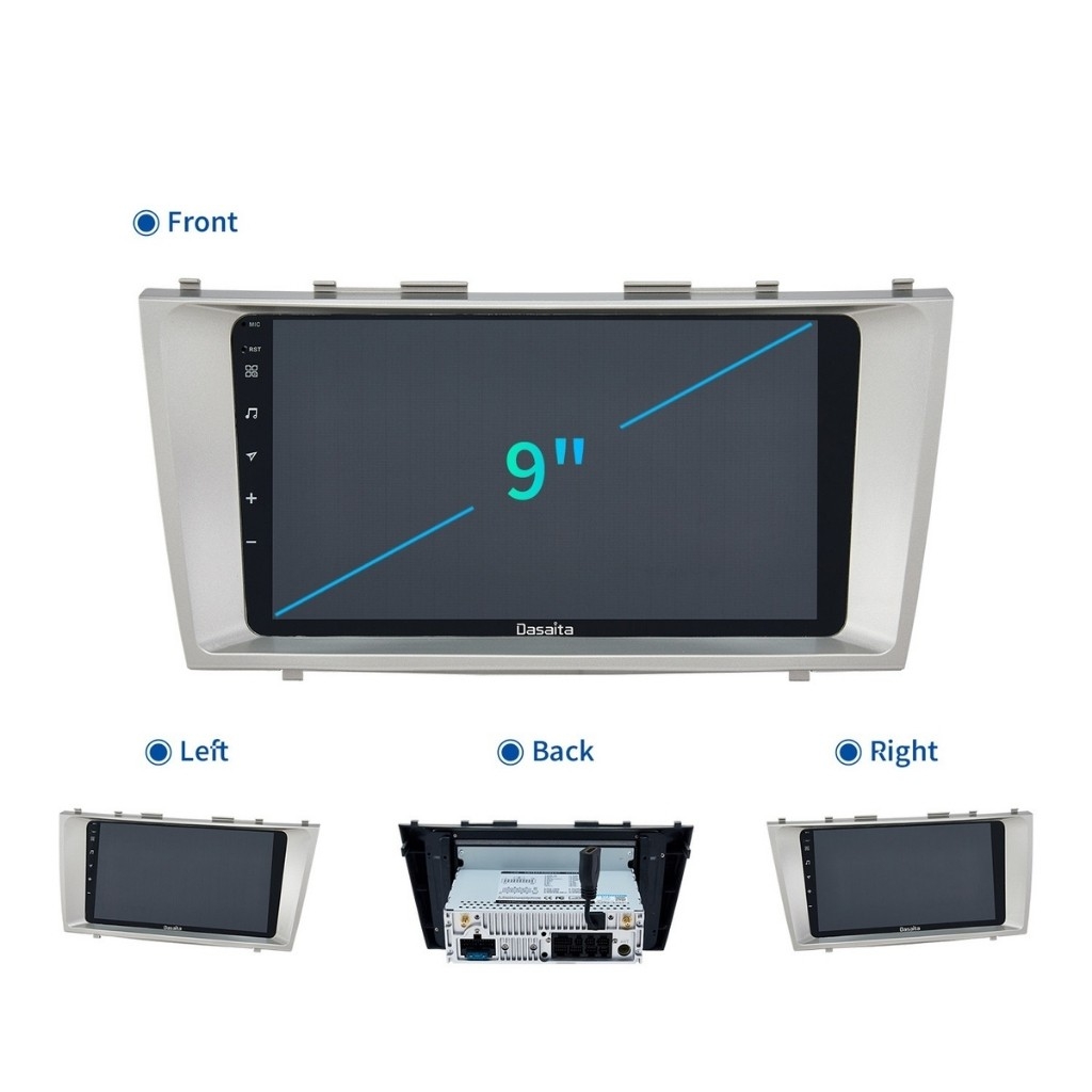 Mặt Dưỡng Toyota Camry 2006-2009 Lắp Màn Hình DVD Android 9 Inch