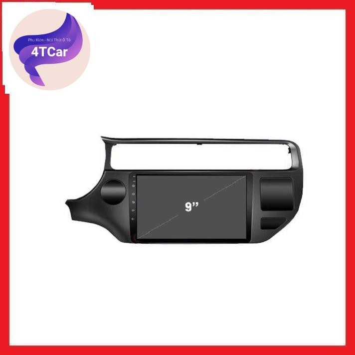 Mặt Dưỡng Ô Tô Kia Rio 2015-2017 9 Inch Kèm Jack Nguồn