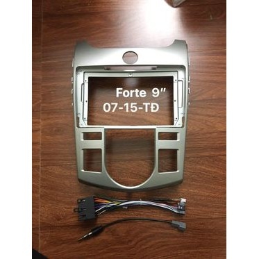 Mặt dưỡng Kia Forte 2007-2015 số tự động  , điều hòa tự động (9 inch)
