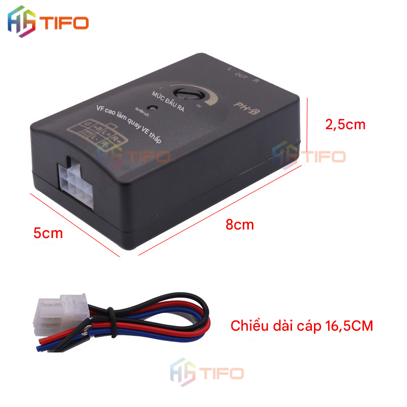 Bộ Chuyển Đổi Đầu Ra Âm Thanh Xe Hơi KUERL PH-21 12–24V