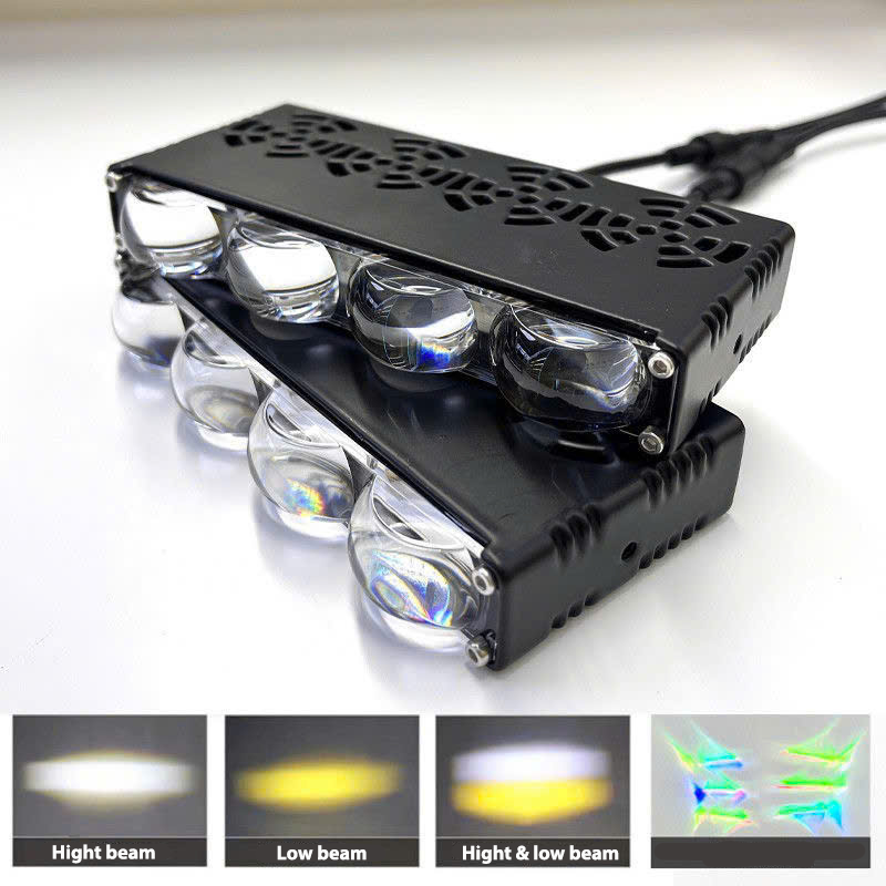 ĐÈN LED PHA TRỢ SÁNG LP-02 – 2/3/4 THẤU KÍNH – CÔNG SUẤT CAO – ÁNH SÁNG RỘNG & XA