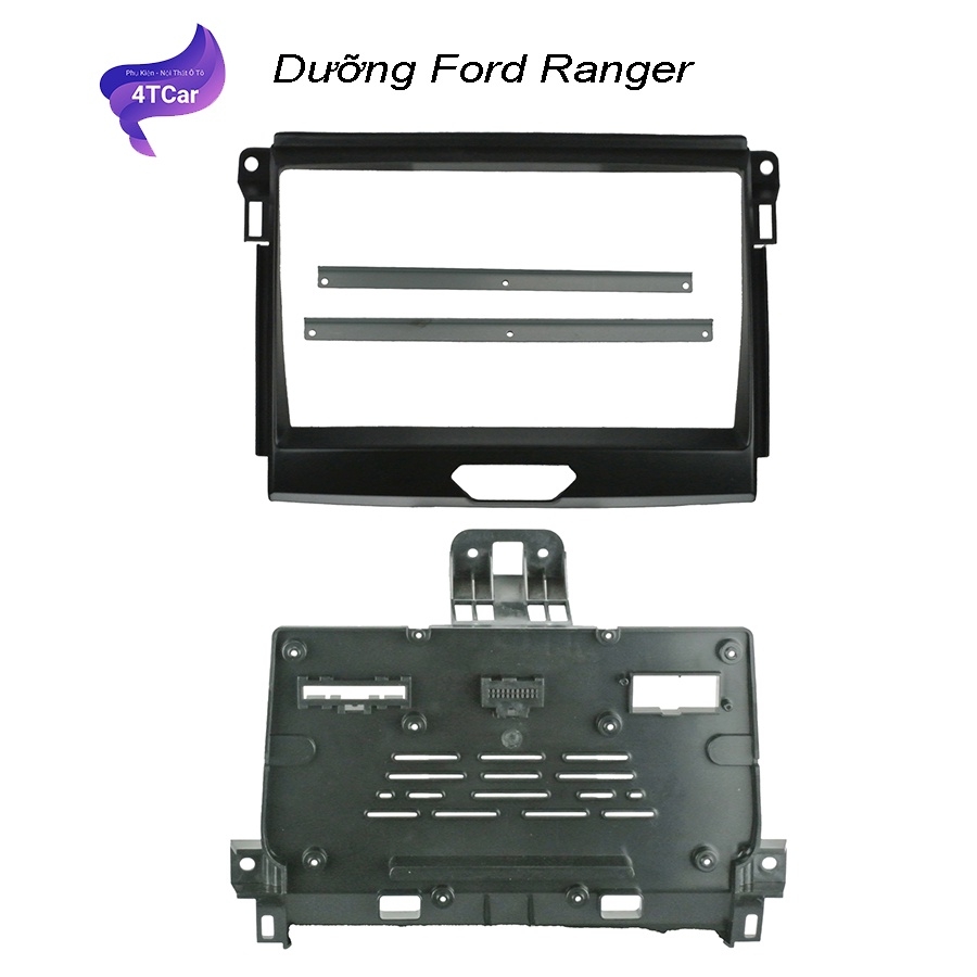Mặt dưỡng Ford Ranger , everest  2016-2018 , 19-20 , 21-22  lắp dvd android  (9 inch)