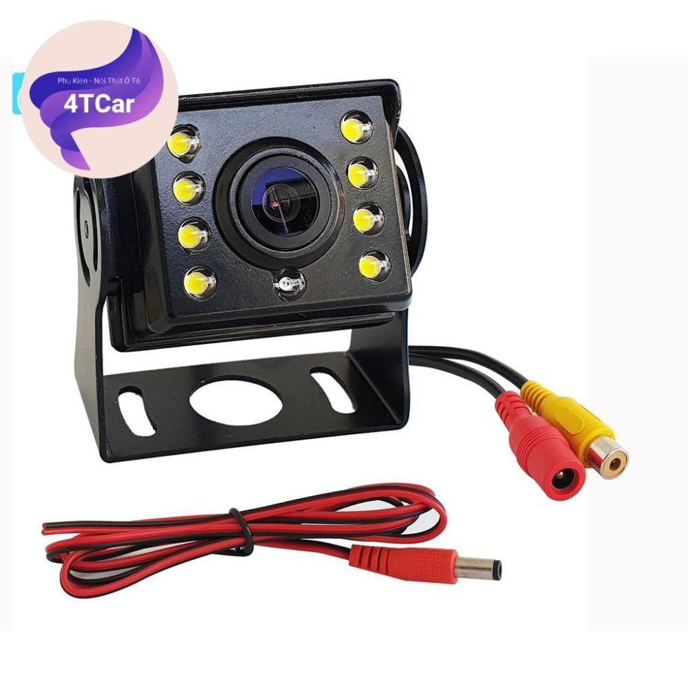 Camera lùi dành cho xe tải, xe khách [siêu nét] nguồn 12- 24V, 8Led, cảm biến ánh sáng , Hồng Ngoại - Chính Hãng NAVITEL