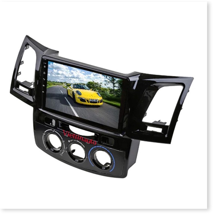 Mặt Dưỡng DVD Android 9 Inch cho Toyota Fortuner, Hilux 2005-2009