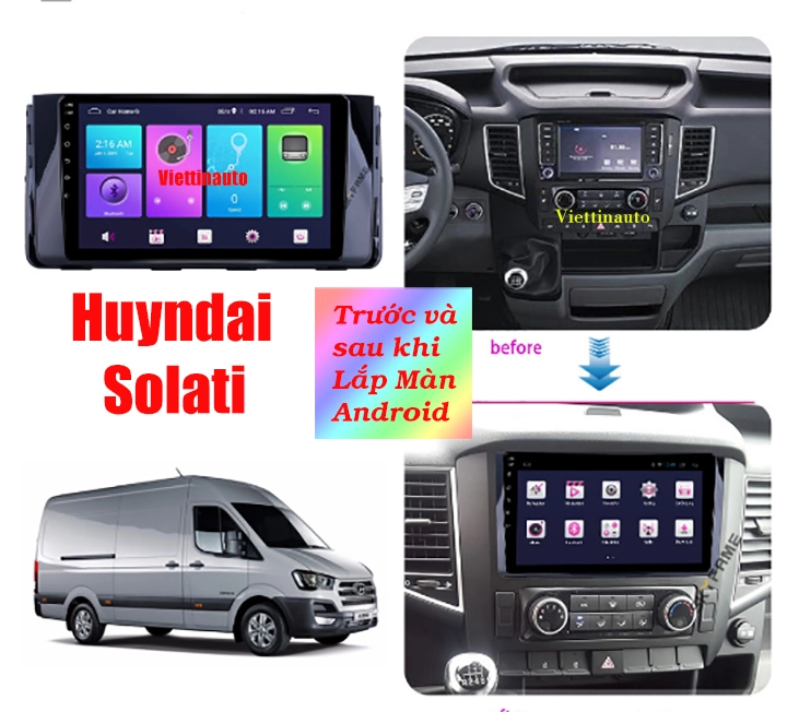 Mặt dưỡng Huyndai Solati (9 inch)