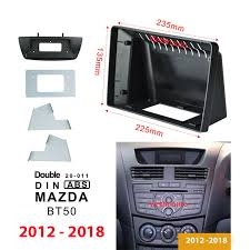 Mặt dưỡng dvd android mazda bt 50 ,dưỡng mặt taplo  lắp màn android 9 inch
