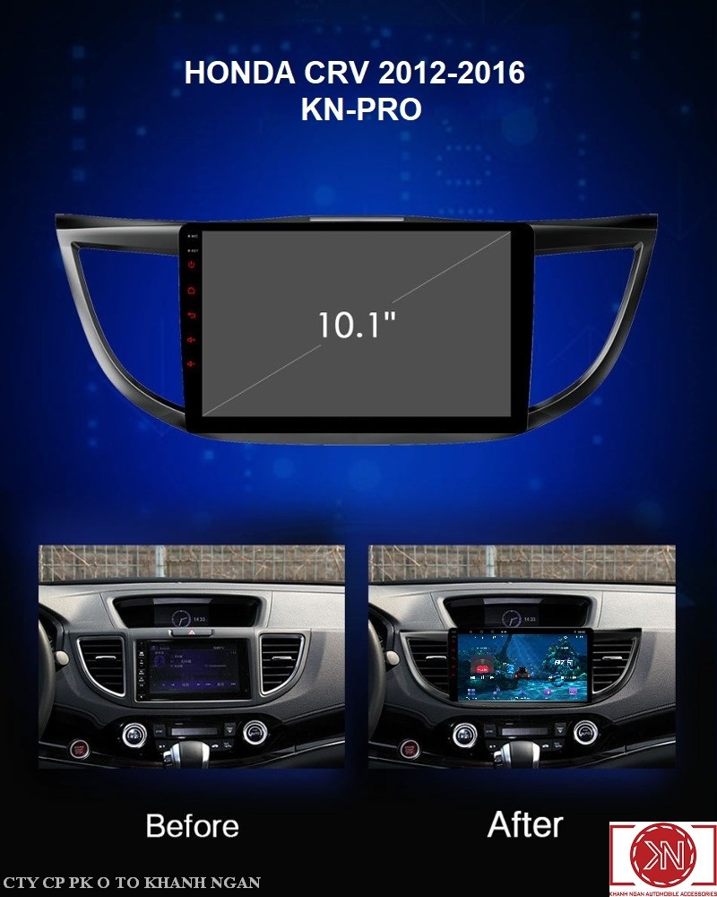Mặt dưỡng Honda CRV 2012-2017 (9 inch ) có CANBUS