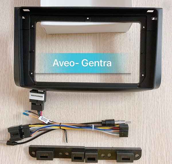 Mặt dưỡng Chervolet Aveo Gentra  9 inch dùng lắp màn android
