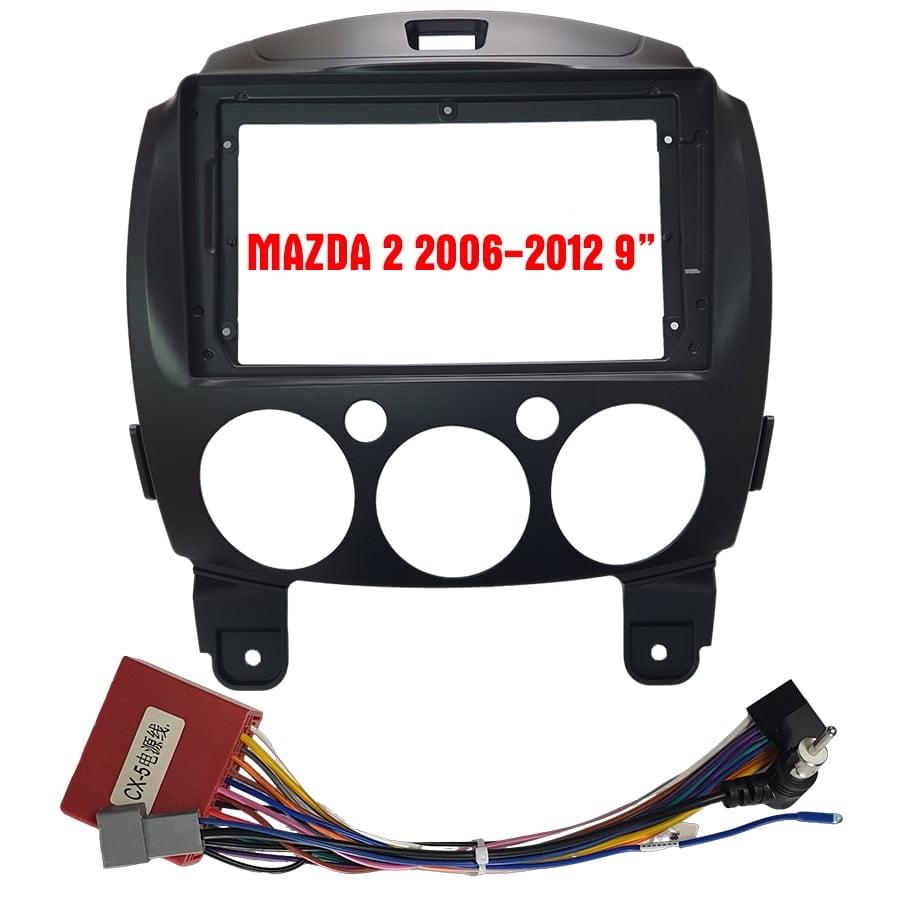 Mặt Dưỡng Mazda 2 2006-2012 (9 Inch) - Giải Pháp Lắp Đặt Màn Hình Android Hoàn Hảo