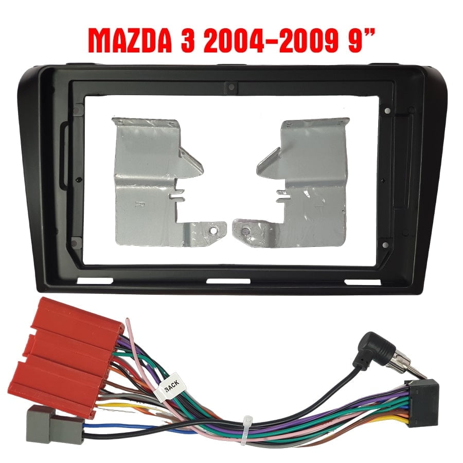 Mặt dưỡng Mazda 3 2004-2009 (9 inch) lắp màn hình dvd android 9 inch