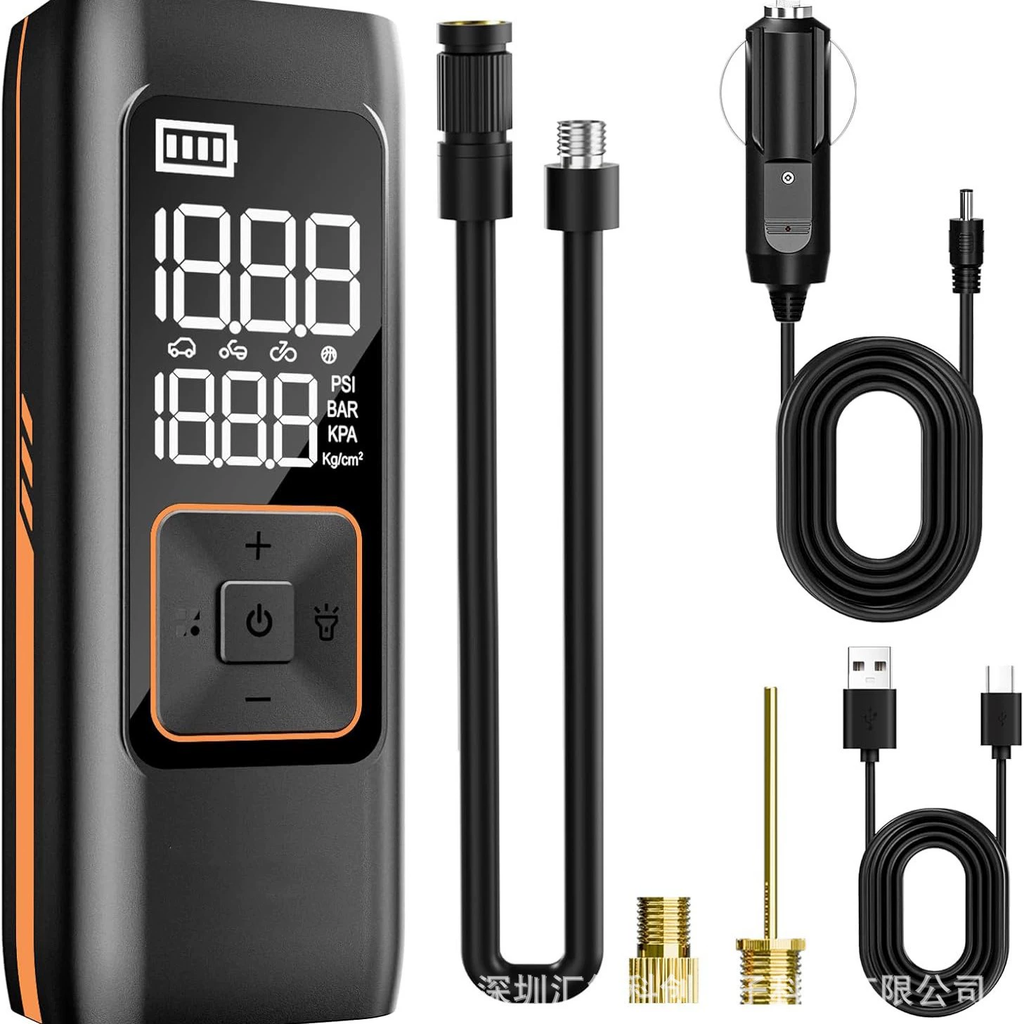 Bơm Hơi Điện Tử Cầm Tay 7800mAh - Giải Pháp Hoàn Hảo Cho Mọi Phương Tiện