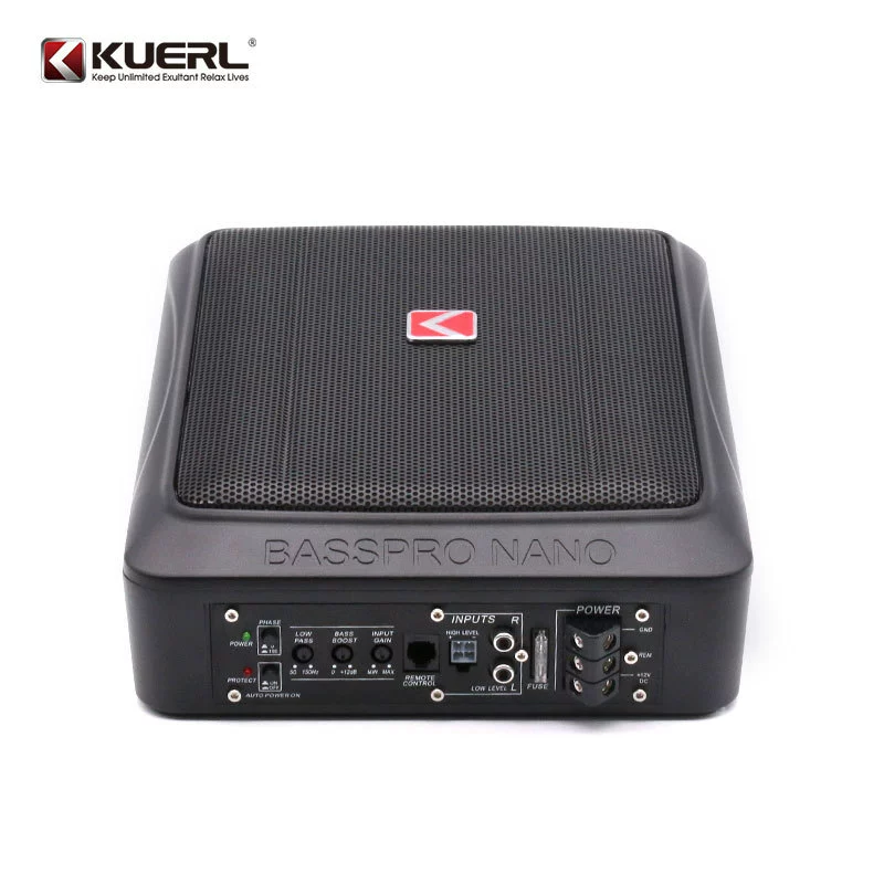 Kuerl BassPro Nano – Subwoofer Siêu Mỏng Âm Thanh Xe Hơi 12V