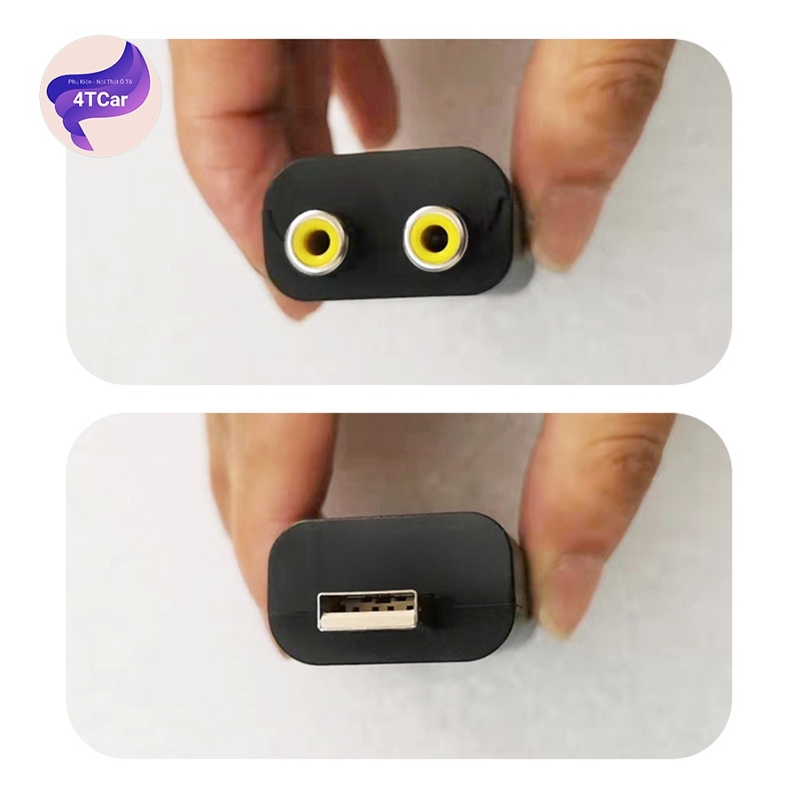 USB Video Out xuất hình ảnh ra màn hình gối đầu xe ô tô