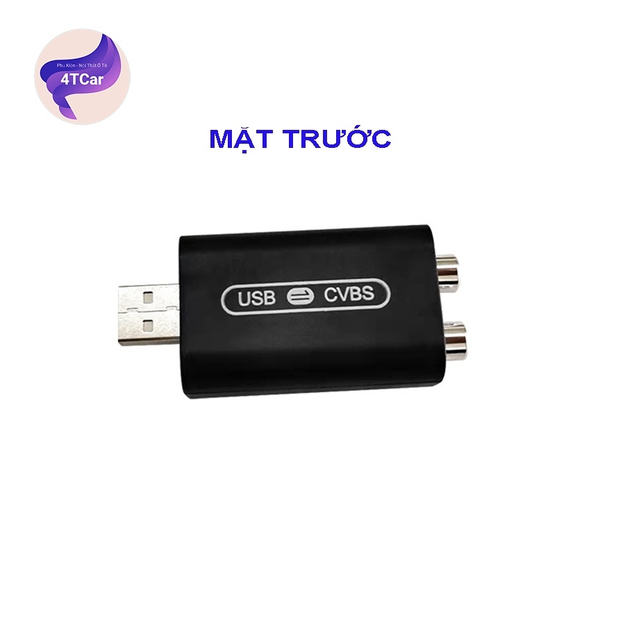USB Video Out xuất hình ảnh ra màn hình gối đầu xe ô tô