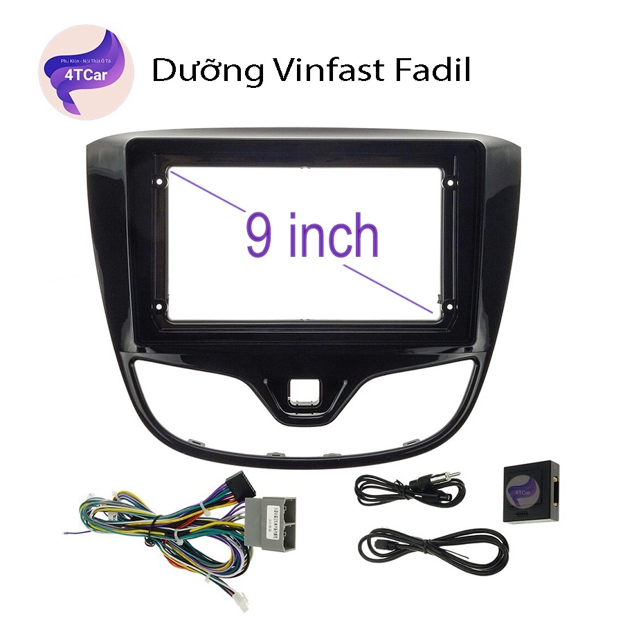 Mặt dưỡng Vinfast Fadil (9 inch) có CANBUS
