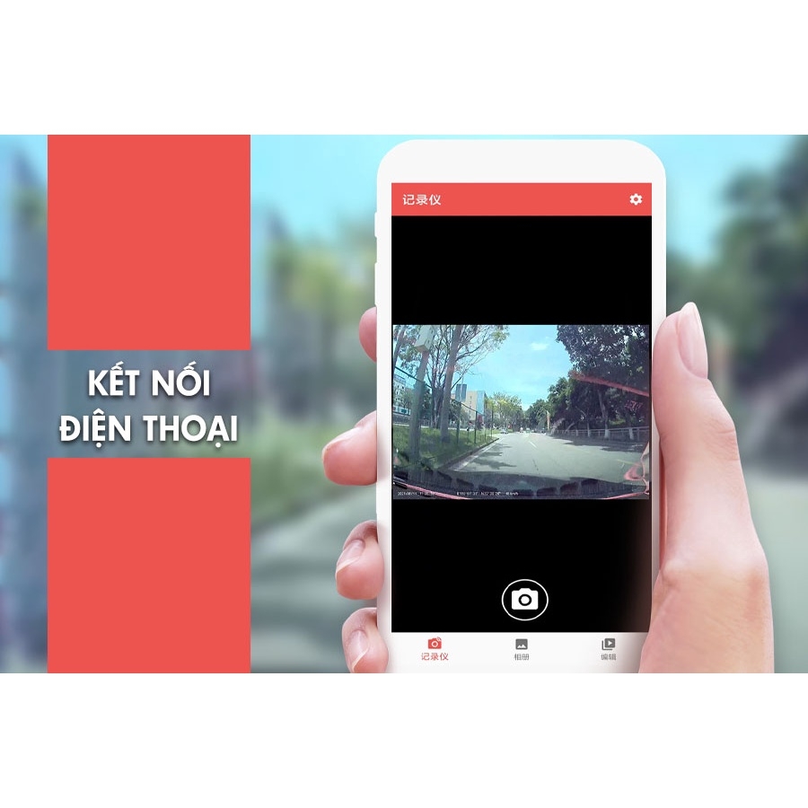 Camera hành trình V9 PRO 1080P có màn hình hiển thị