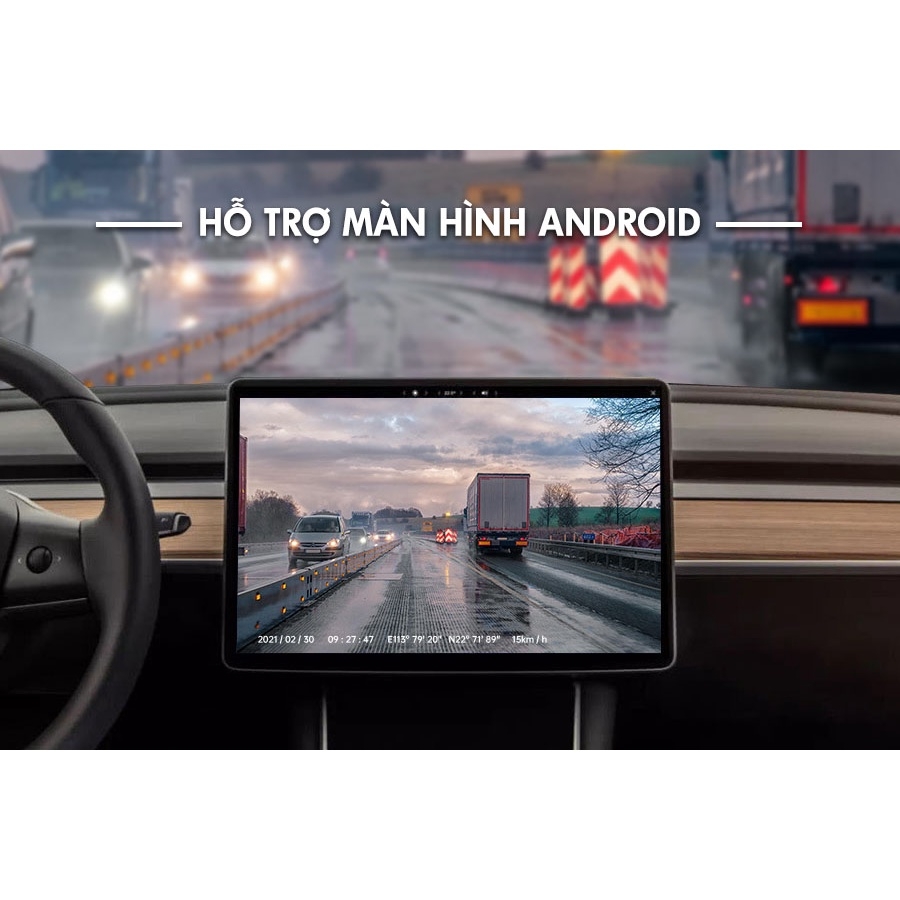 Camera hành trình V9 PRO 1080P có màn hình hiển thị