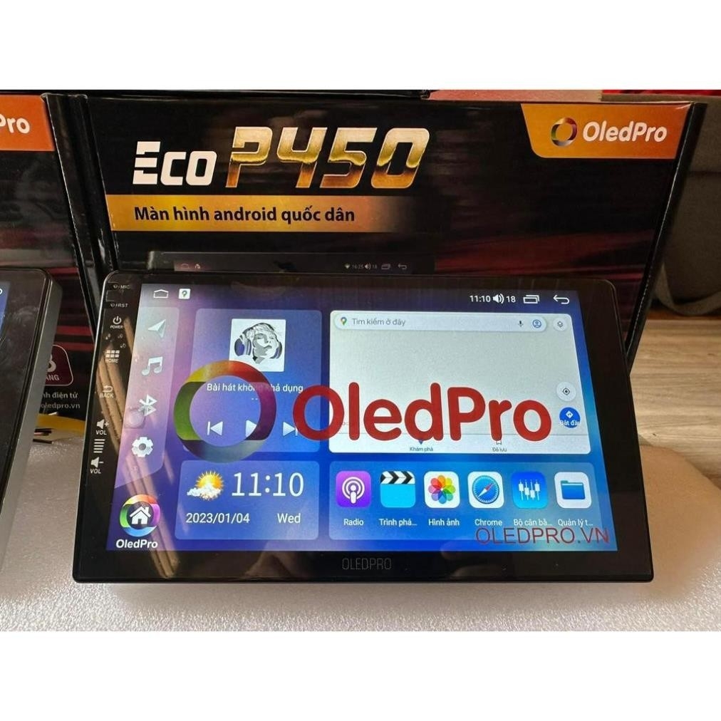 Màn Hình DVD Android P450 Chạy SIM 2GB RAM 32GB ROM