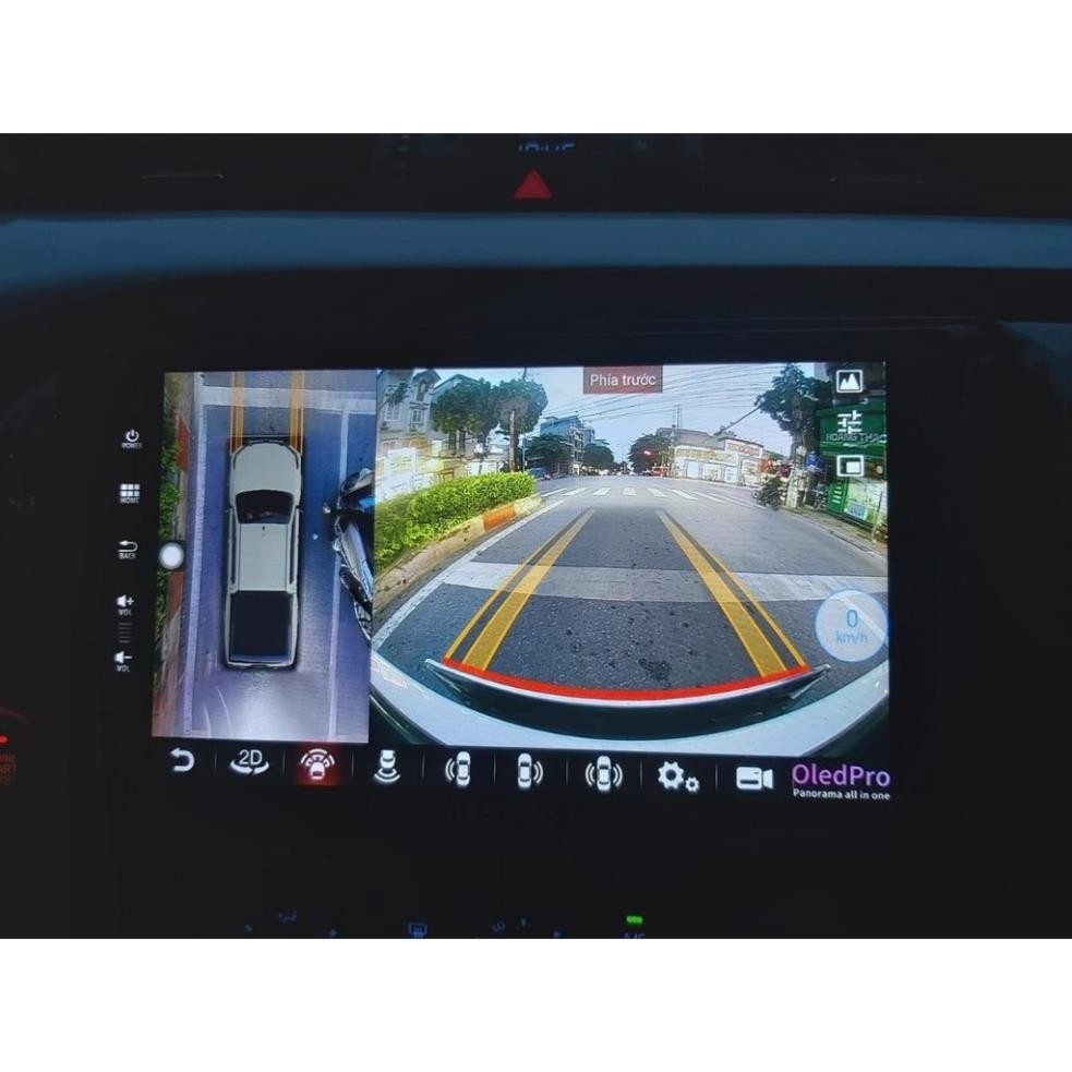 Màn Hình DVD Android Ô Tô Oledpro X4S Kèm Camera 360