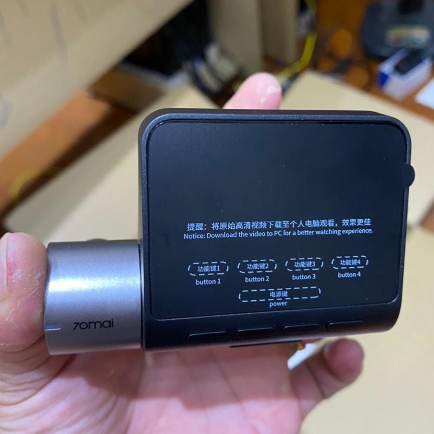 Camera hành trình 70mai Pro Plus+ A500S ghi hình 2.7K, 2 mắt quay trước sau, bản Quốc tế chính hãng
