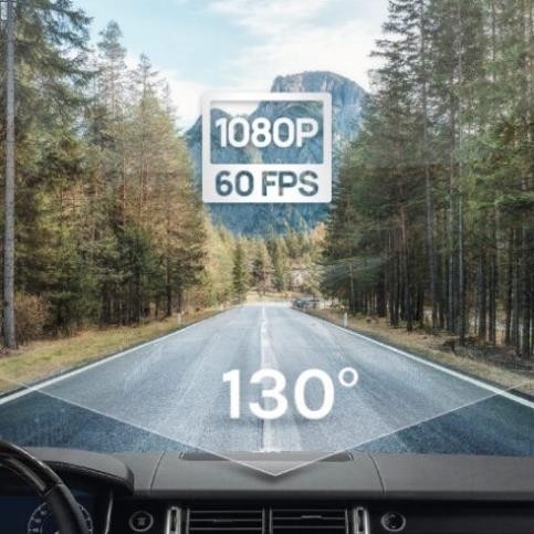 Camera hành trình 70mai A200 HDR 1080P ghi hình trước sau sắc nét, giám sát đỗ xe 24h an toàn