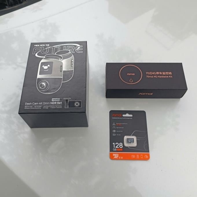 Camera Hành Trình 70mai 4K Omni X800 AI 2.0 Thế Hệ Mới Siêu Sắc Nét, Tặng Kèm Thẻ Nhớ 128GB 70mai