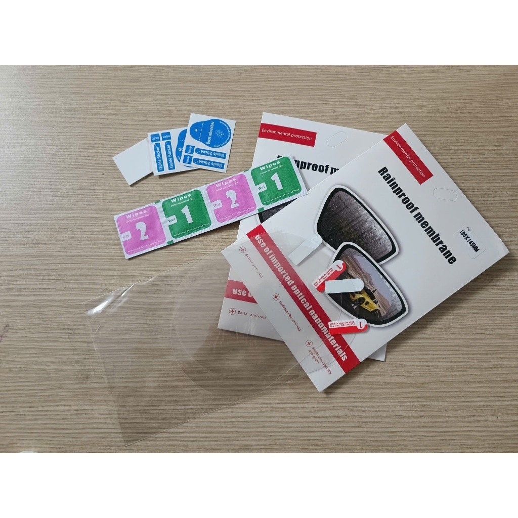 Ô 70mai, Phim Dán Kính Chiếu Hậu Chống Nước và Nước Rửa Kinh Wurth 32ml Ngẫu Nhiên