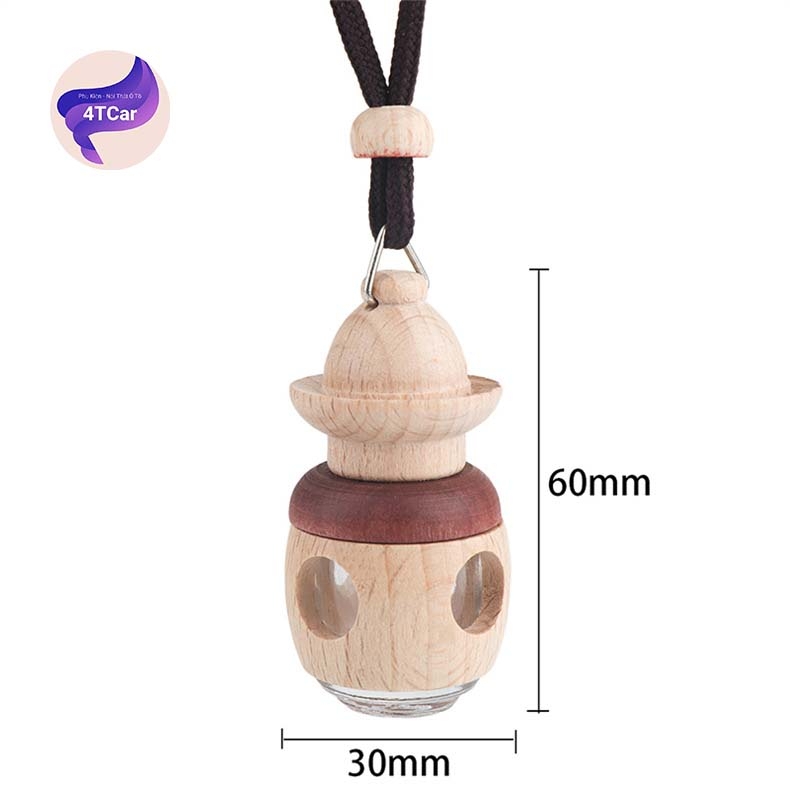 Phụ Kiện làm đẹp lọ treo nước hoa xe hơi hình lu