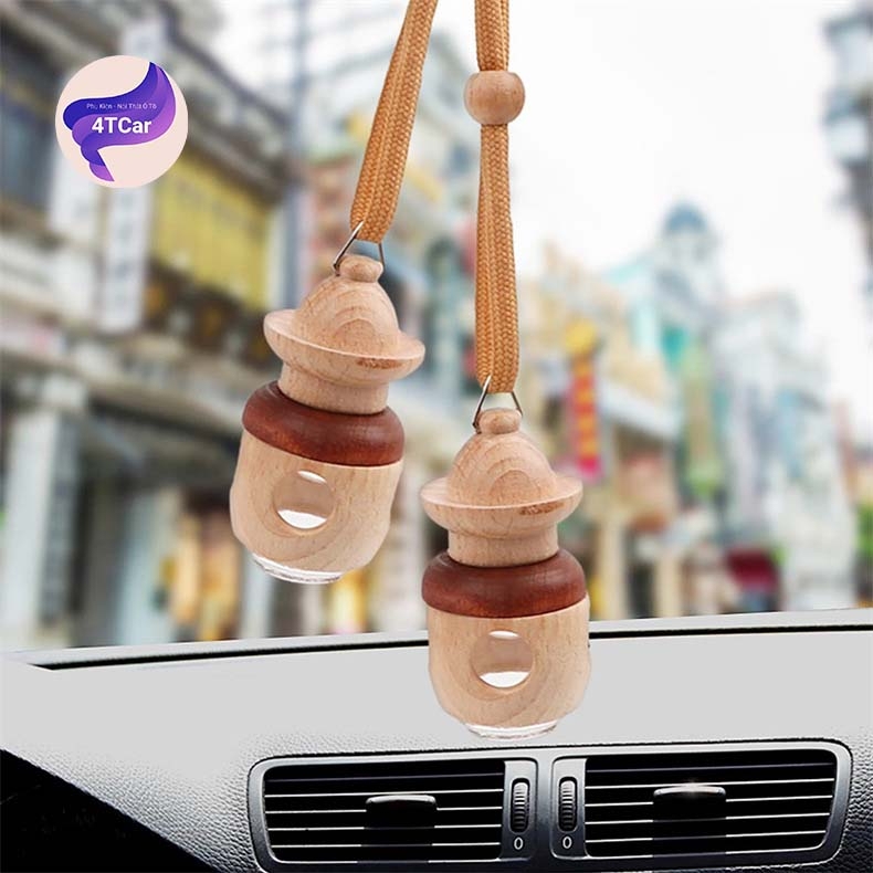 Phụ Kiện làm đẹp lọ treo nước hoa xe hơi hình lu