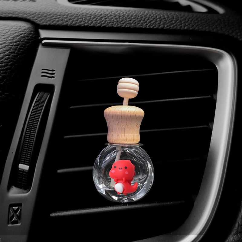 Lọ đựng nước hoa kẹp cửa gió điều hòa dễ thương trên xe Ô tô ( lọ rỗng )