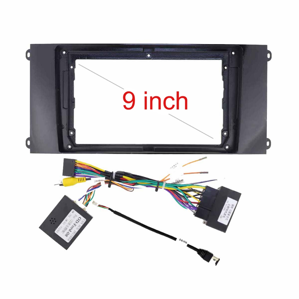Mặt dưỡng Ford Transit 2021 - 2024lắp màn android 9 inch